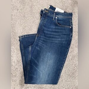 Everlane Cheeky Hourglass Dark Indigo Wash Straight Leg Jean